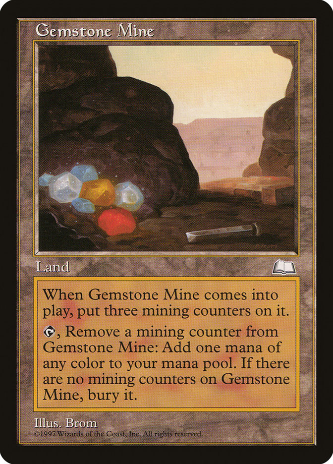 Gemstone Mine [Weatherlight] | Game Master's Emporium (The New GME)