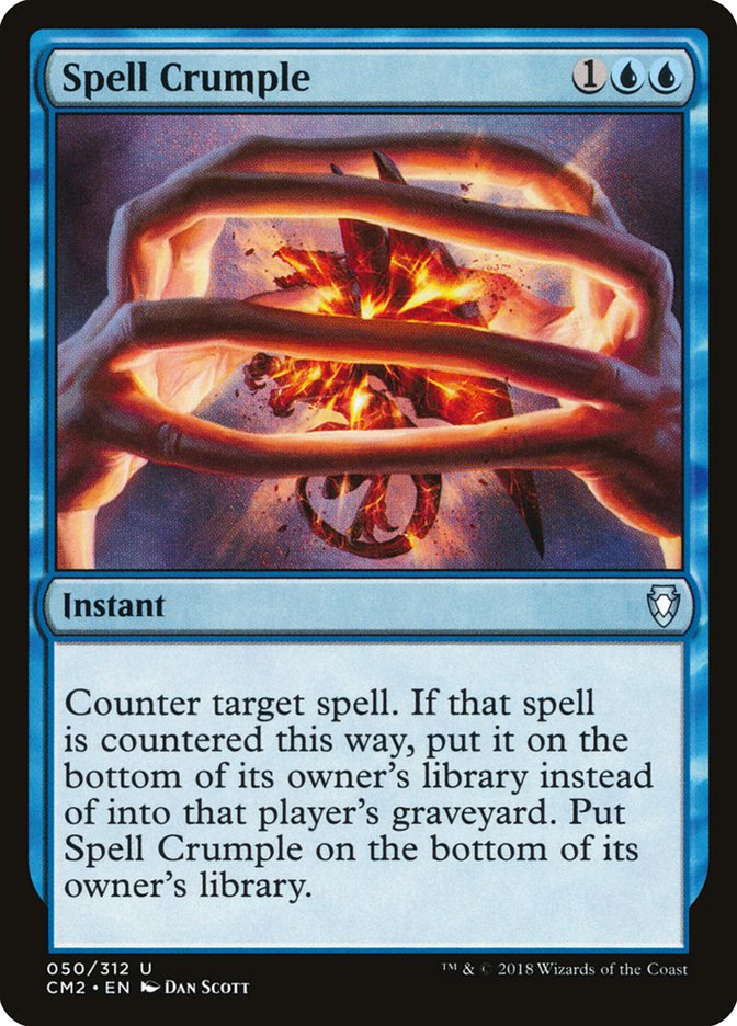 Spell Crumple [Commander Anthology Volume II] | Game Master's Emporium (The New GME)