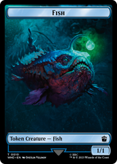 Fish // Alien Insect Double-Sided Token [Doctor Who Tokens] | Game Master's Emporium (The New GME)