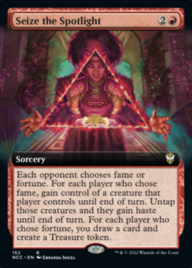 Seize the Spotlight (Extended Art) [Streets of New Capenna Commander] | Game Master's Emporium (The New GME)
