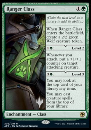 Ranger Class (Promo Pack) [Dungeons & Dragons: Adventures in the Forgotten Realms Promos] | Game Master's Emporium (The New GME)