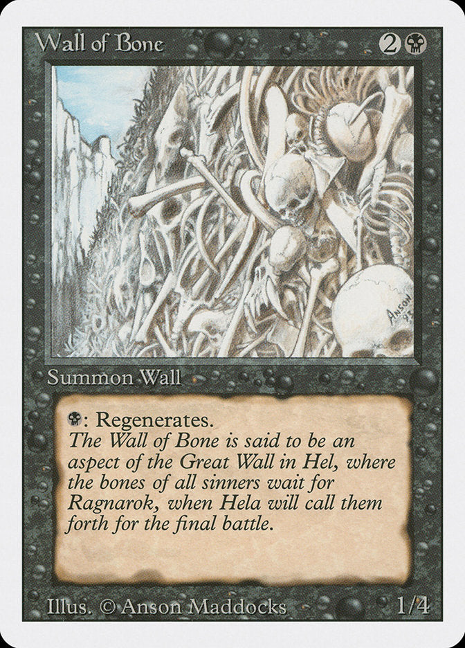 Wall of Bone [Revised Edition] | Game Master's Emporium (The New GME)