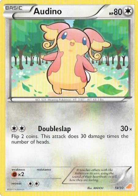 Audino (18/30) [Black & White: Trainer Kit - Excadrill] | Game Master's Emporium (The New GME)