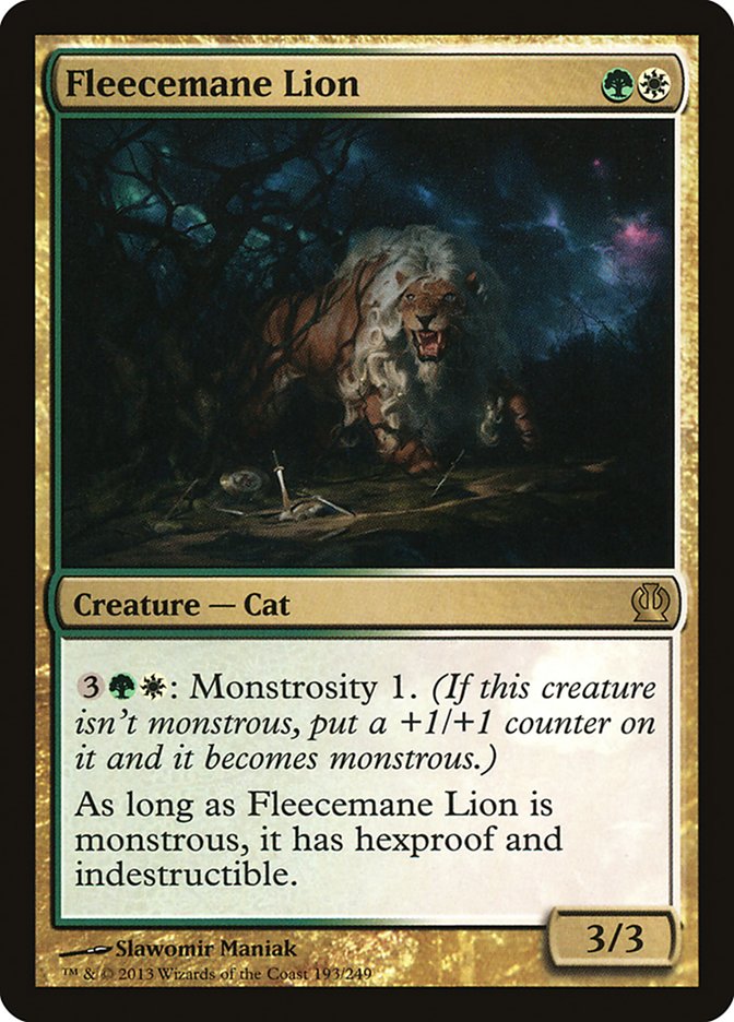 Fleecemane Lion [Theros] | Game Master's Emporium (The New GME)