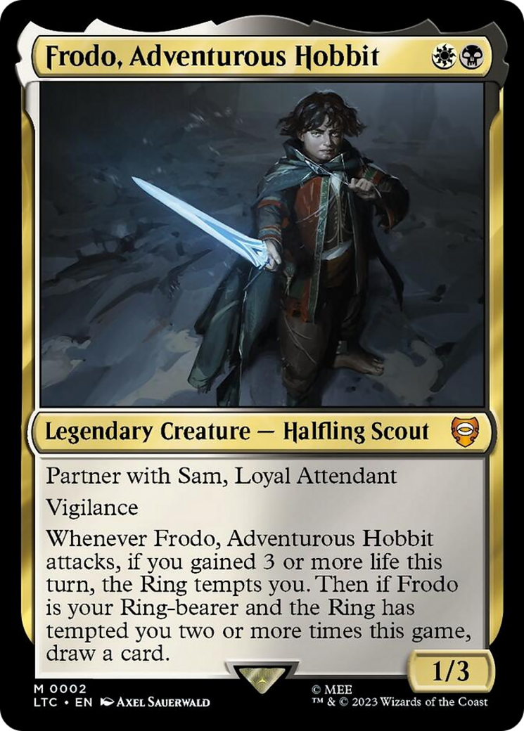 Frodo, Adventurous Hobbit [The Lord of the Rings: Tales of Middle-Earth Commander] | Game Master's Emporium (The New GME)