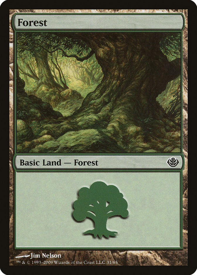 Forest (31) [Duel Decks: Garruk vs. Liliana] | Game Master's Emporium (The New GME)