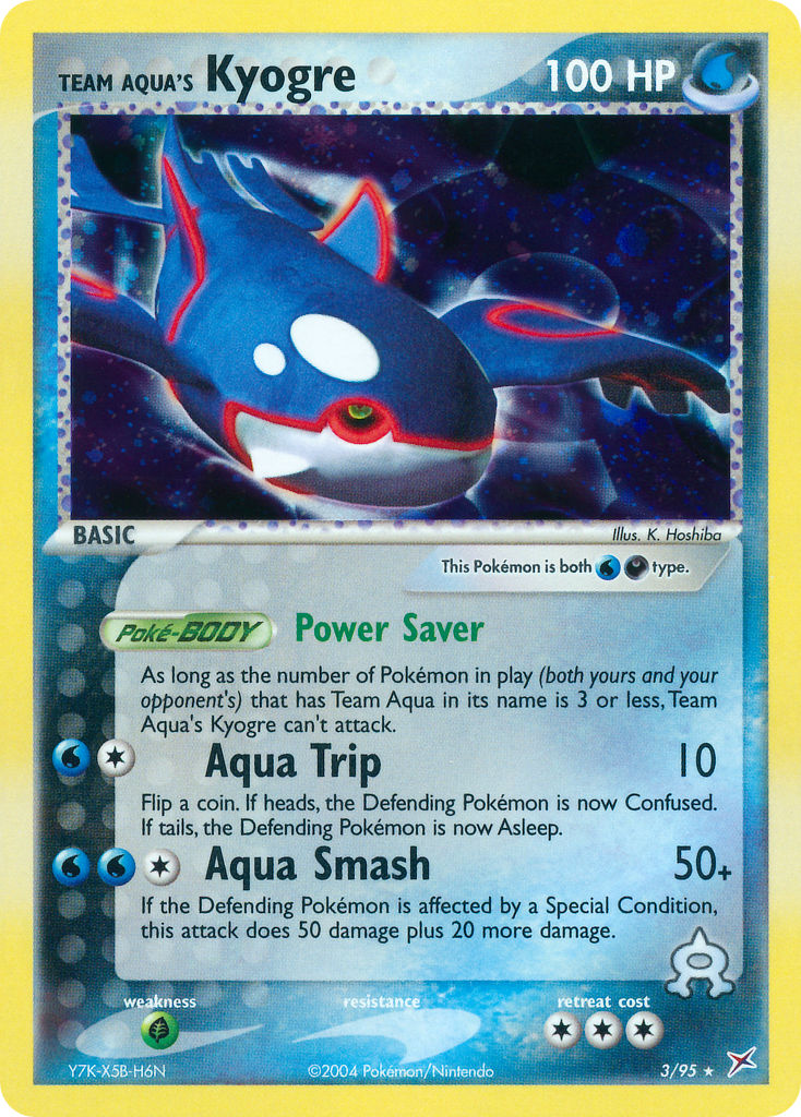 Team Aqua's Kyogre (3/95) (Theme Deck Exclusive) [EX: Team Magma vs Team Aqua] | Game Master's Emporium (The New GME)