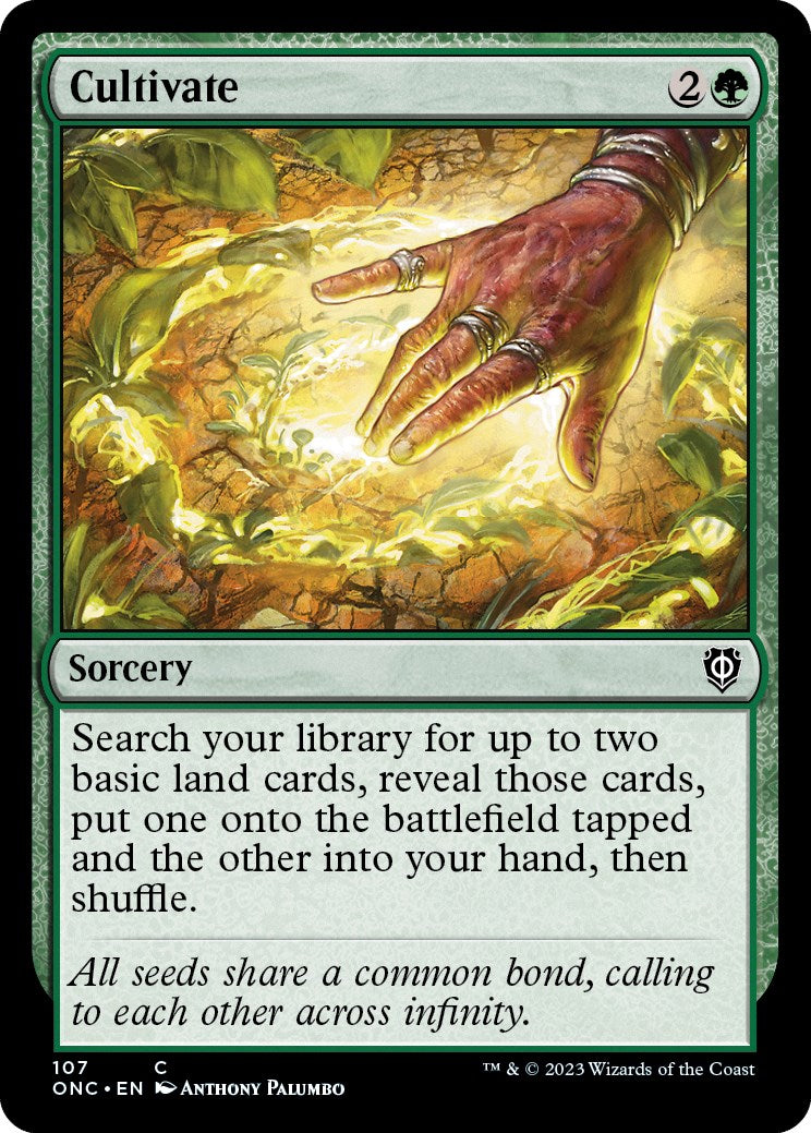 Cultivate [Phyrexia: All Will Be One Commander] | Game Master's Emporium (The New GME)