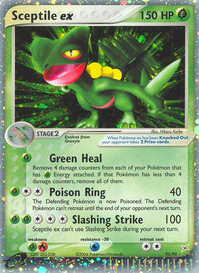 Sceptile ex (93/95) [EX: Team Magma vs Team Aqua] | Game Master's Emporium (The New GME)