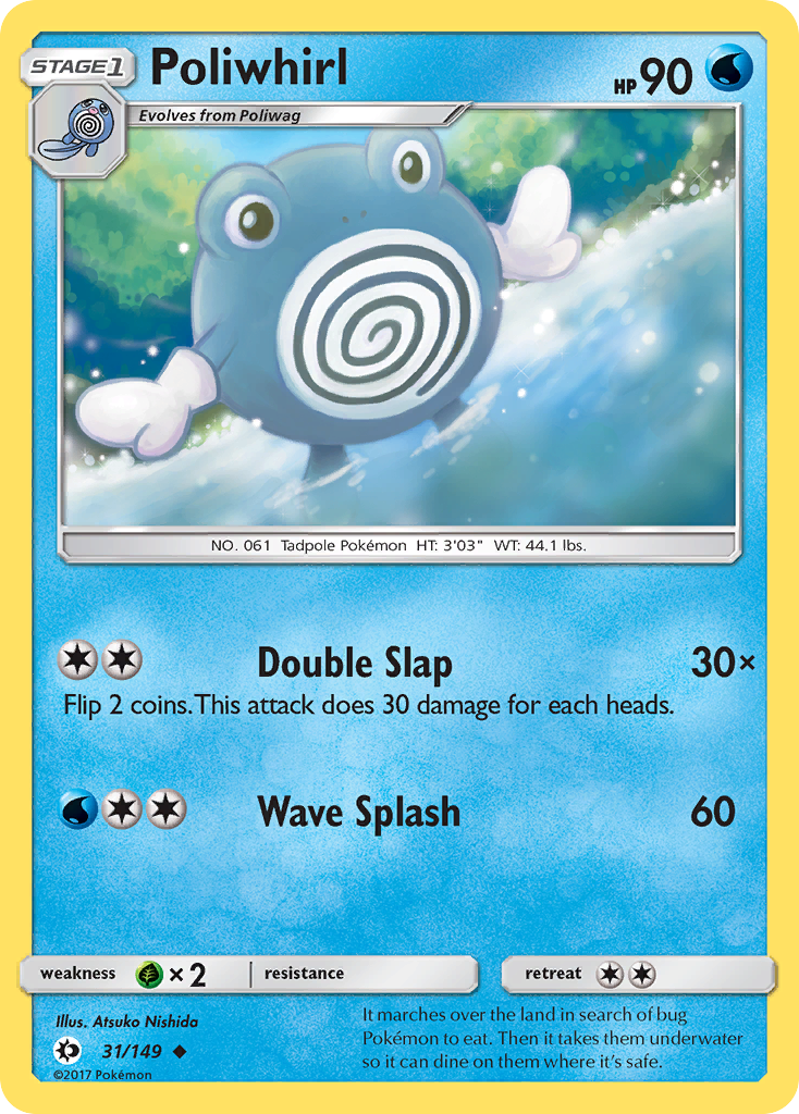 Poliwhirl (31/149) [Sun & Moon: Base Set] | Game Master's Emporium (The New GME)