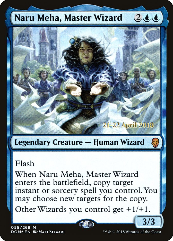 Naru Meha, Master Wizard [Dominaria Prerelease Promos] | Game Master's Emporium (The New GME)