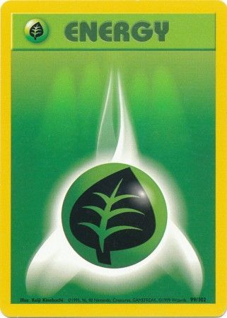 Grass Energy (99/102) [Base Set Unlimited] | Game Master's Emporium (The New GME)