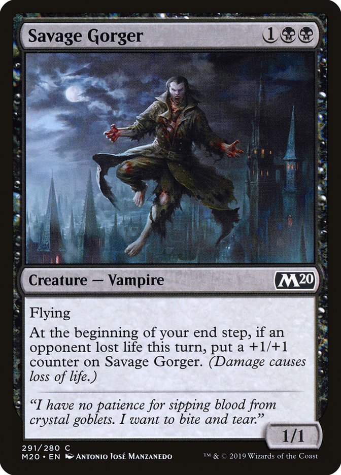 Savage Gorger [Core Set 2020] | Game Master's Emporium (The New GME)