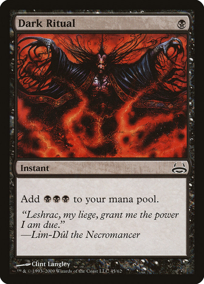 Dark Ritual [Duel Decks: Divine vs. Demonic] | Game Master's Emporium (The New GME)