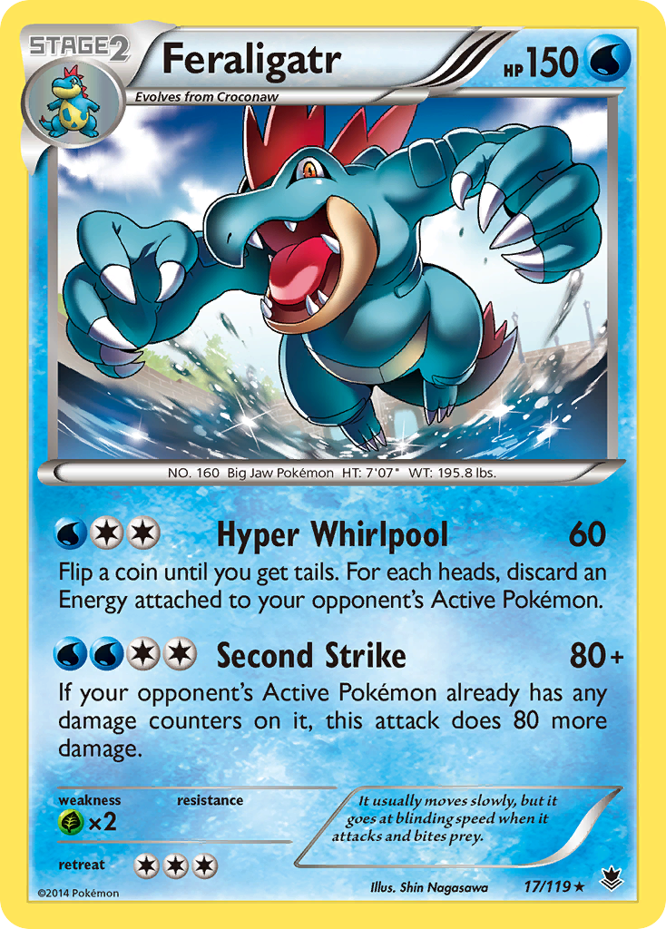 Feraligatr (17/119) [XY: Phantom Forces] | Game Master's Emporium (The New GME)