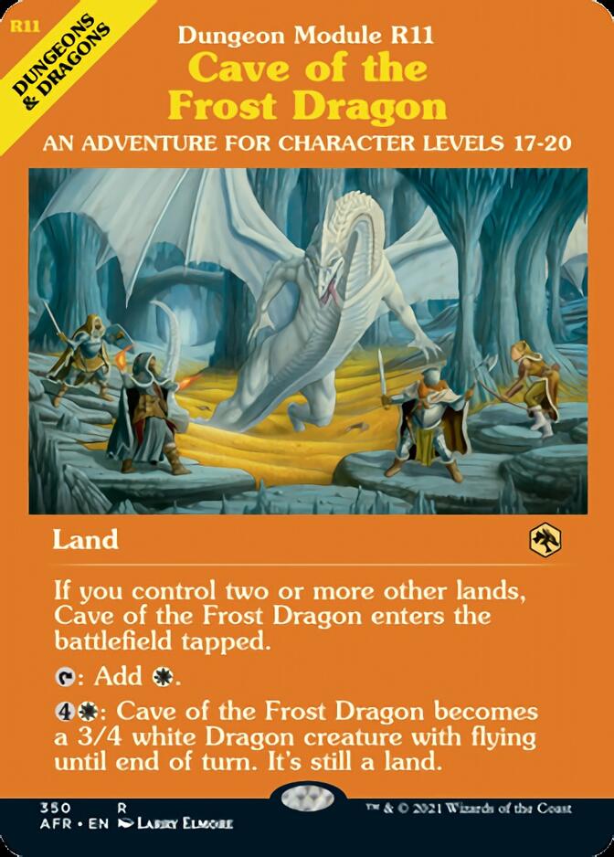 Cave of the Frost Dragon (Dungeon Module) [Dungeons & Dragons: Adventures in the Forgotten Realms] | Game Master's Emporium (The New GME)