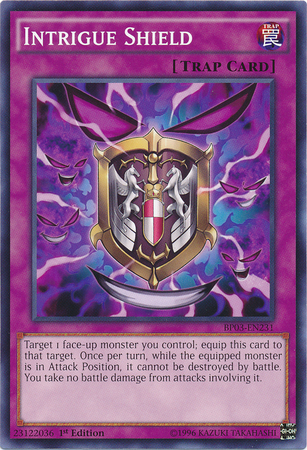 Intrigue Shield [BP03-EN231] Common | Game Master's Emporium (The New GME)