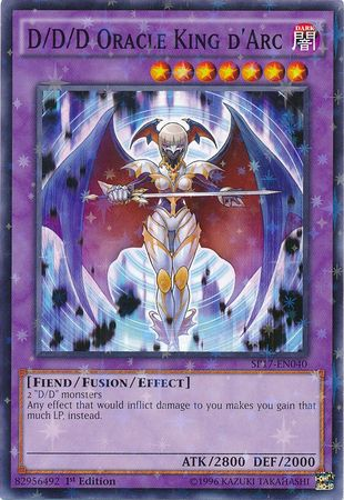 D/D/D Oracle King d'Arc [SP17-EN040] Starfoil Rare | Game Master's Emporium (The New GME)