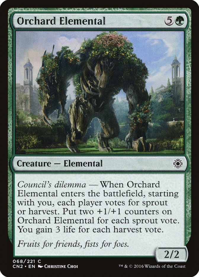 Orchard Elemental [Conspiracy: Take the Crown] | Game Master's Emporium (The New GME)