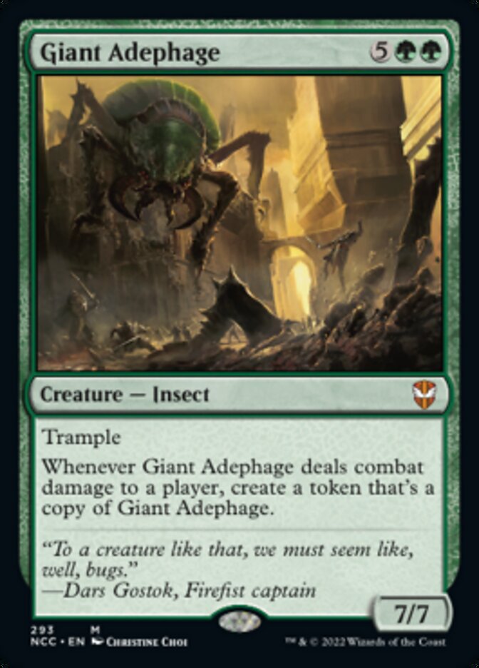 Giant Adephage [Streets of New Capenna Commander] | Game Master's Emporium (The New GME)