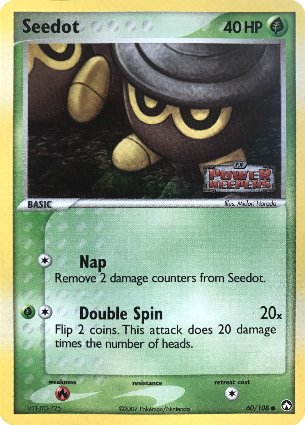 Seedot (60/108) (Stamped) [EX: Power Keepers] | Game Master's Emporium (The New GME)