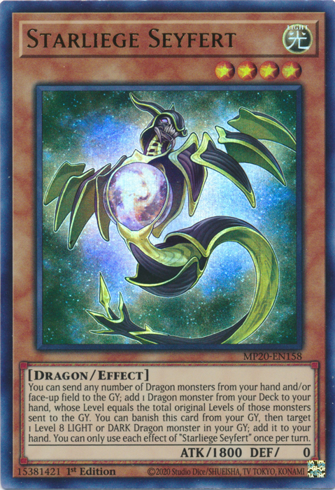 Starliege Seyfert [MP20-EN158] Ultra Rare | Game Master's Emporium (The New GME)