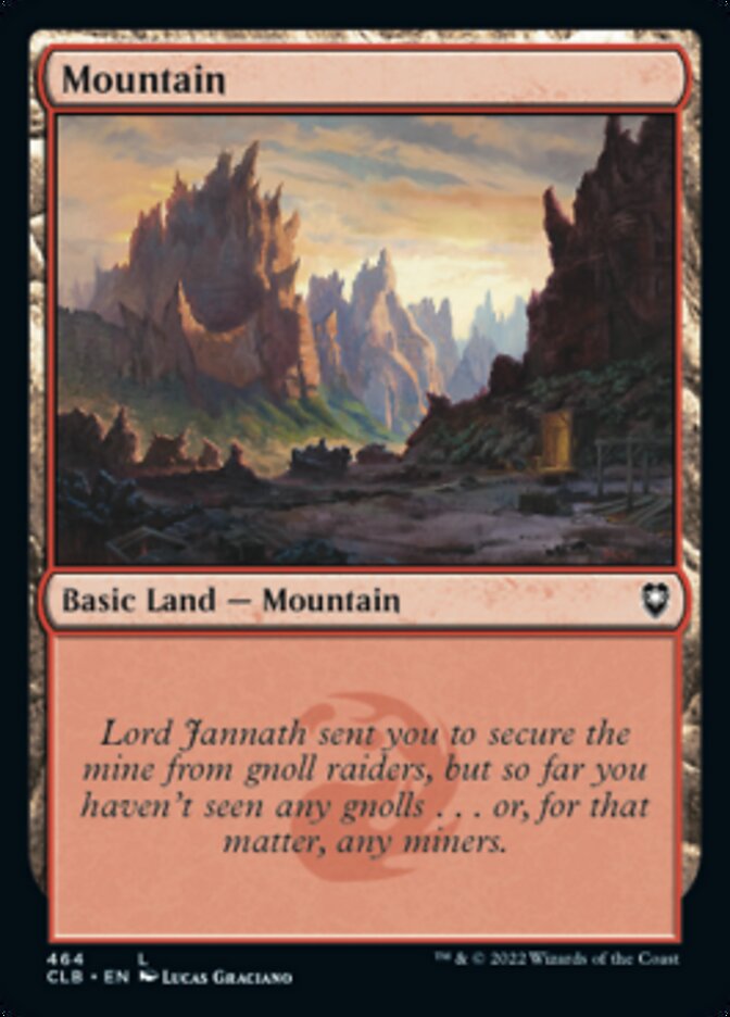 Mountain (464) [Commander Legends: Battle for Baldur's Gate] | Game Master's Emporium (The New GME)