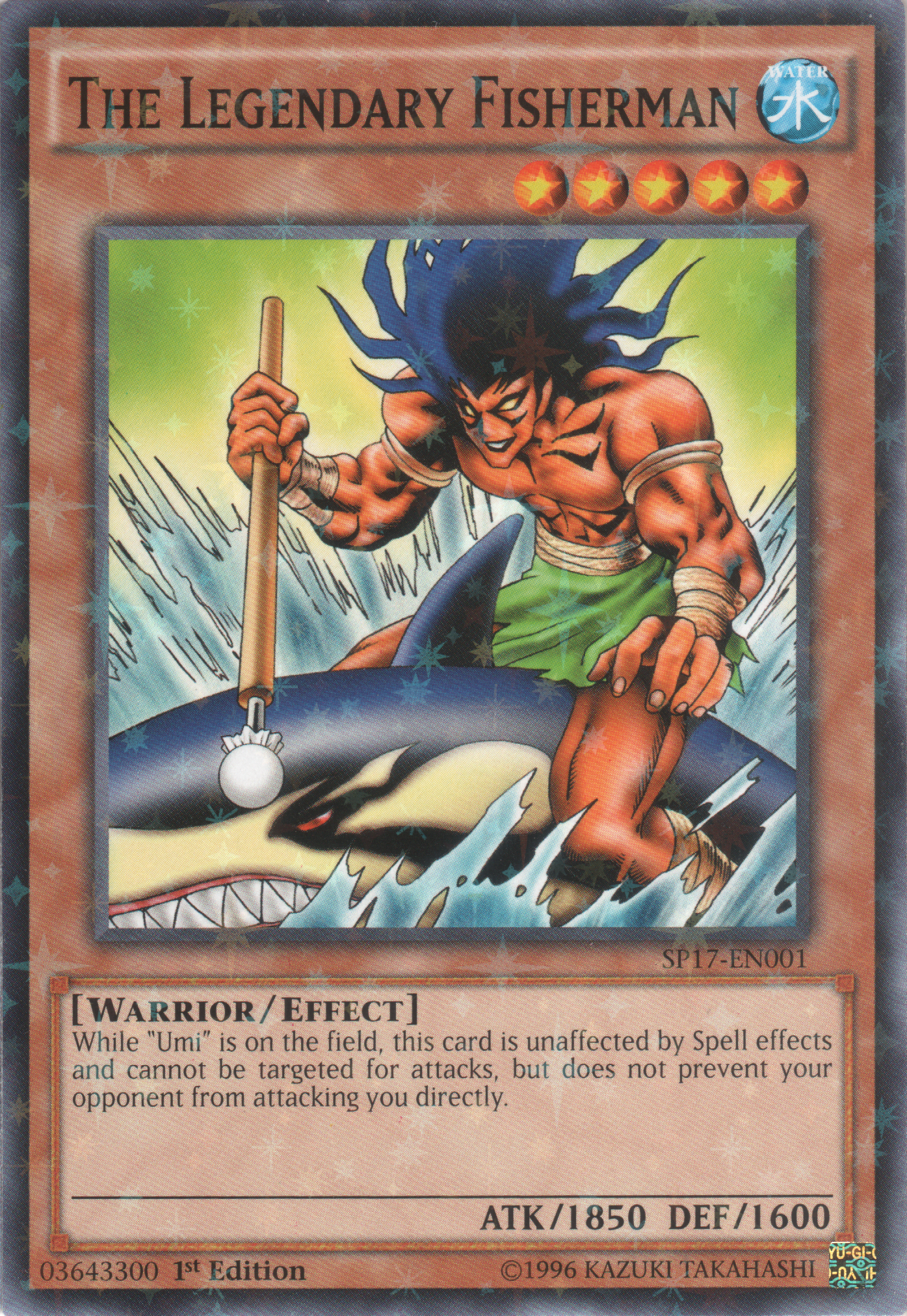 The Legendary Fisherman [SP17-EN001] Starfoil Rare | Game Master's Emporium (The New GME)