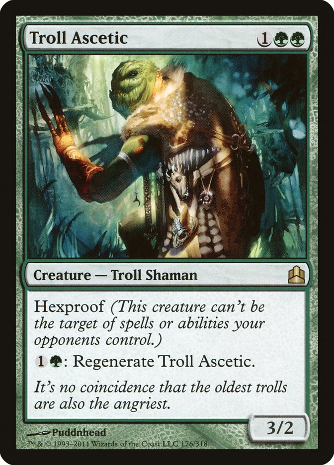 Troll Ascetic [Commander 2011] | Game Master's Emporium (The New GME)