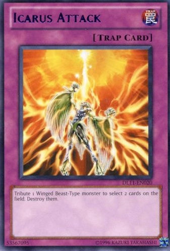 Icarus Attack (Purple) [DL11-EN020] Rare | Game Master's Emporium (The New GME)