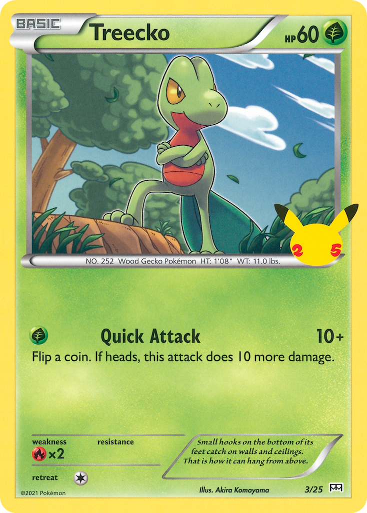 Treecko (3/25) [McDonald's 25th Anniversary] | Game Master's Emporium (The New GME)