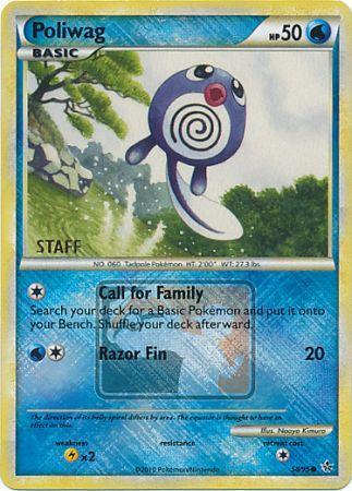 Poliwag (58/95) (League Promo Staff) [HeartGold & SoulSilver: Unleashed] | Game Master's Emporium (The New GME)