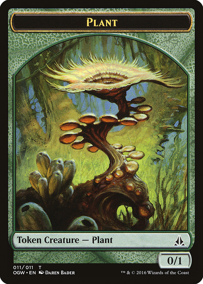 Plant Token [Oath of the Gatewatch Tokens] | Game Master's Emporium (The New GME)