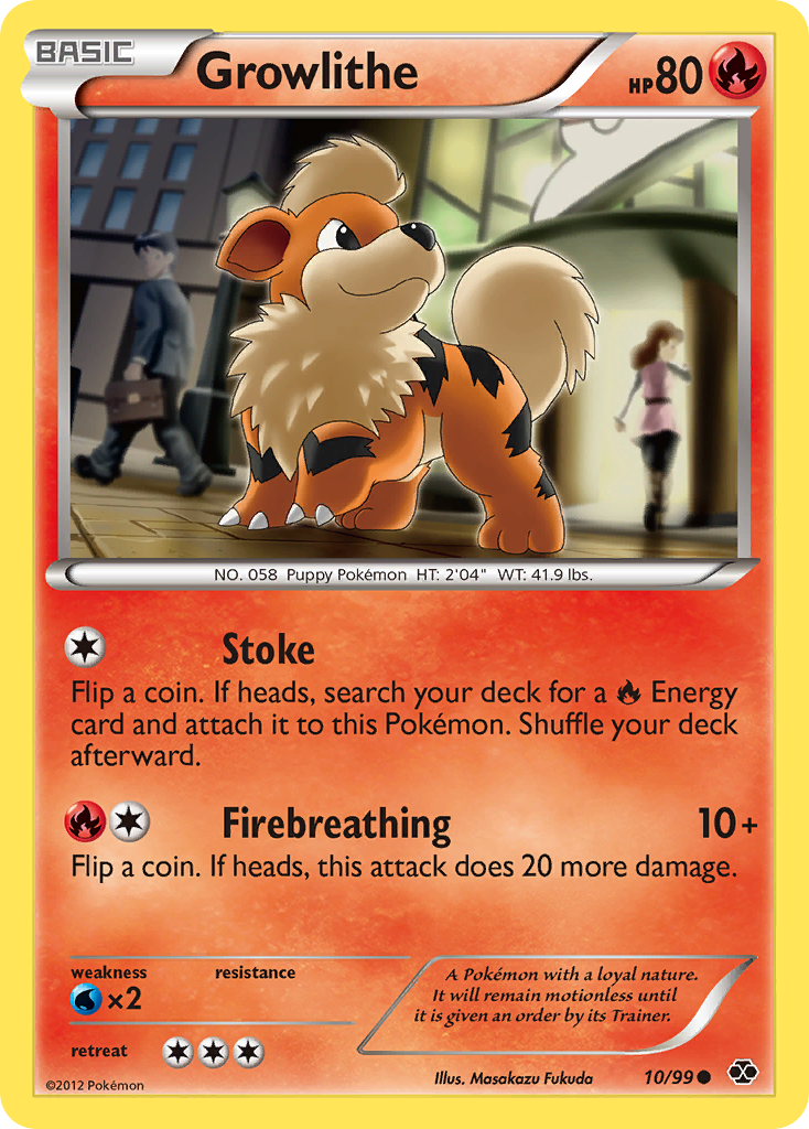 Growlithe (10/99) [Black & White: Next Destinies] | Game Master's Emporium (The New GME)