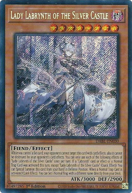 Lady Labrynth of the Silver Castle [DABL-EN030] Secret Rare | Game Master's Emporium (The New GME)