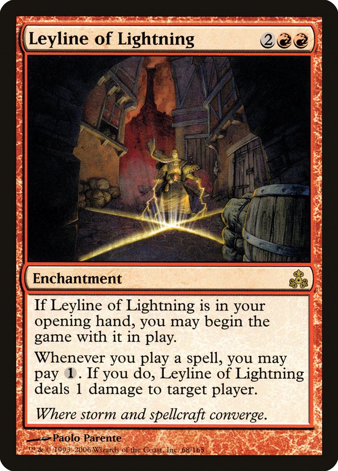 Leyline of Lightning [Guildpact] | Game Master's Emporium (The New GME)