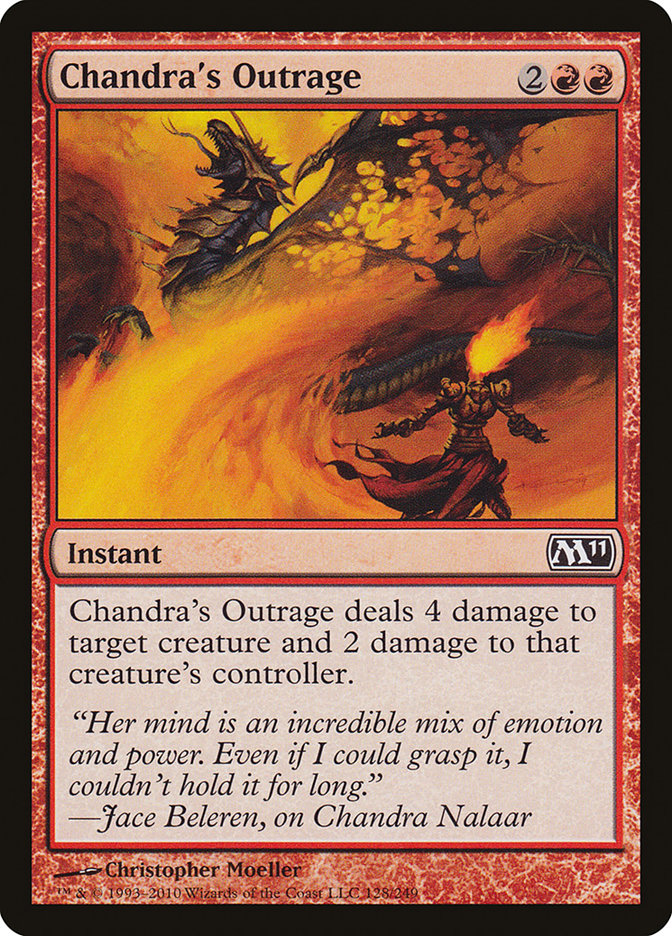 Chandra's Outrage [Magic 2011] | Game Master's Emporium (The New GME)