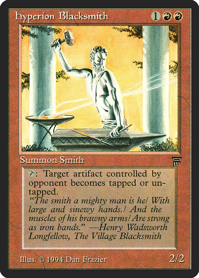Hyperion Blacksmith [Legends] | Game Master's Emporium (The New GME)