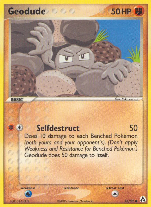 Geodude (53/92) [EX: Legend Maker] | Game Master's Emporium (The New GME)