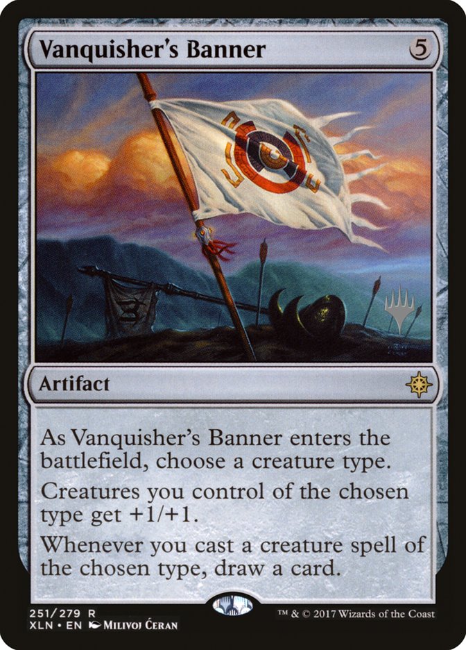 Vanquisher's Banner (Promo Pack) [Ixalan Promos] | Game Master's Emporium (The New GME)