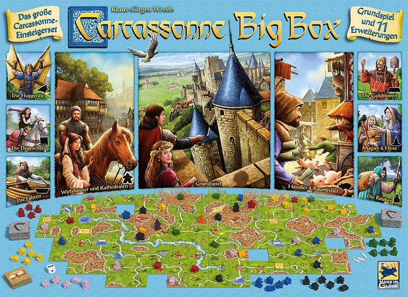 Carcassonne Big Box 6th Edition | Game Master's Emporium (The New GME)