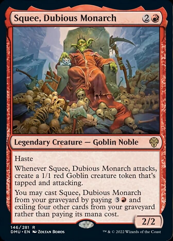 Squee, Dubious Monarch [Dominaria United] | Game Master's Emporium (The New GME)