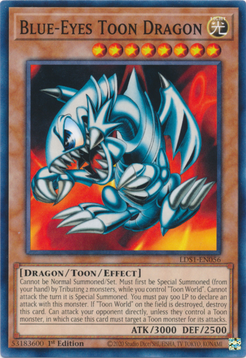 Blue-Eyes Toon Dragon [LDS1-EN056] Common | Game Master's Emporium (The New GME)