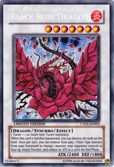 Black Rose Dragon [CT05-EN003] Secret Rare | Game Master's Emporium (The New GME)