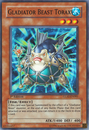 Gladiator Beast Torax [GLAS-EN081] Super Rare | Game Master's Emporium (The New GME)