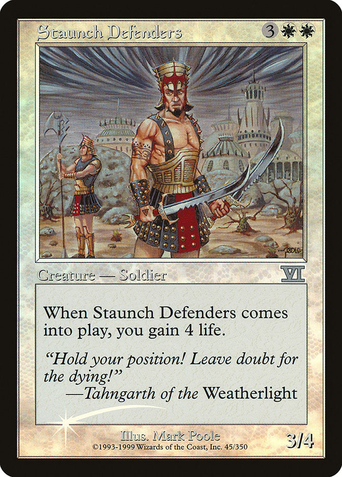 Staunch Defenders [Friday Night Magic 2000] | Game Master's Emporium (The New GME)