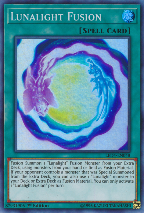 Lunalight Fusion [LED4-EN048] Super Rare | Game Master's Emporium (The New GME)