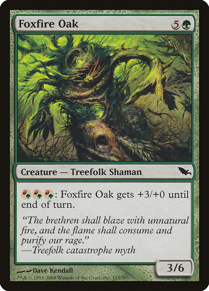 Foxfire Oak [Shadowmoor] | Game Master's Emporium (The New GME)