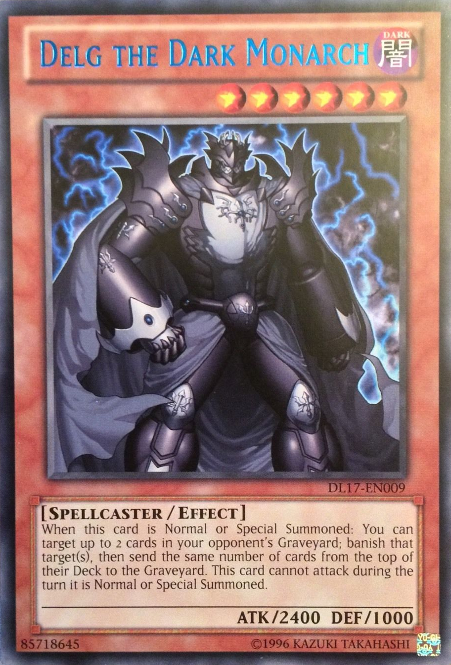 Delg the Dark Monarch (Blue) [DL17-EN009] Rare | Game Master's Emporium (The New GME)