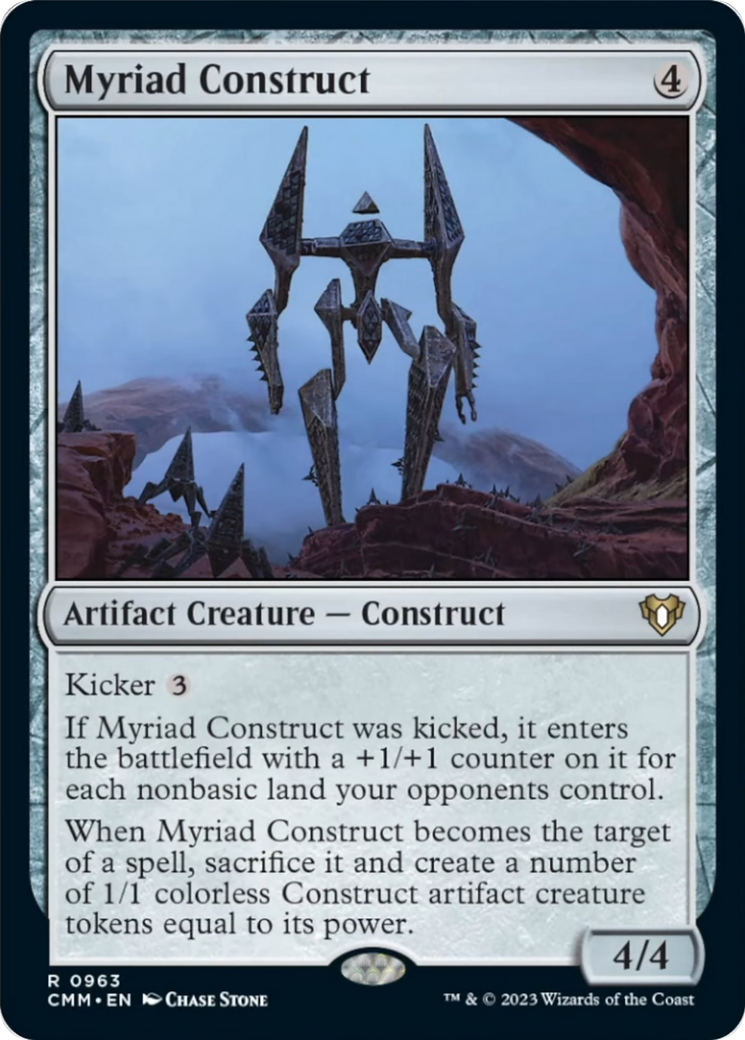 Myriad Construct [Commander Masters] | Game Master's Emporium (The New GME)